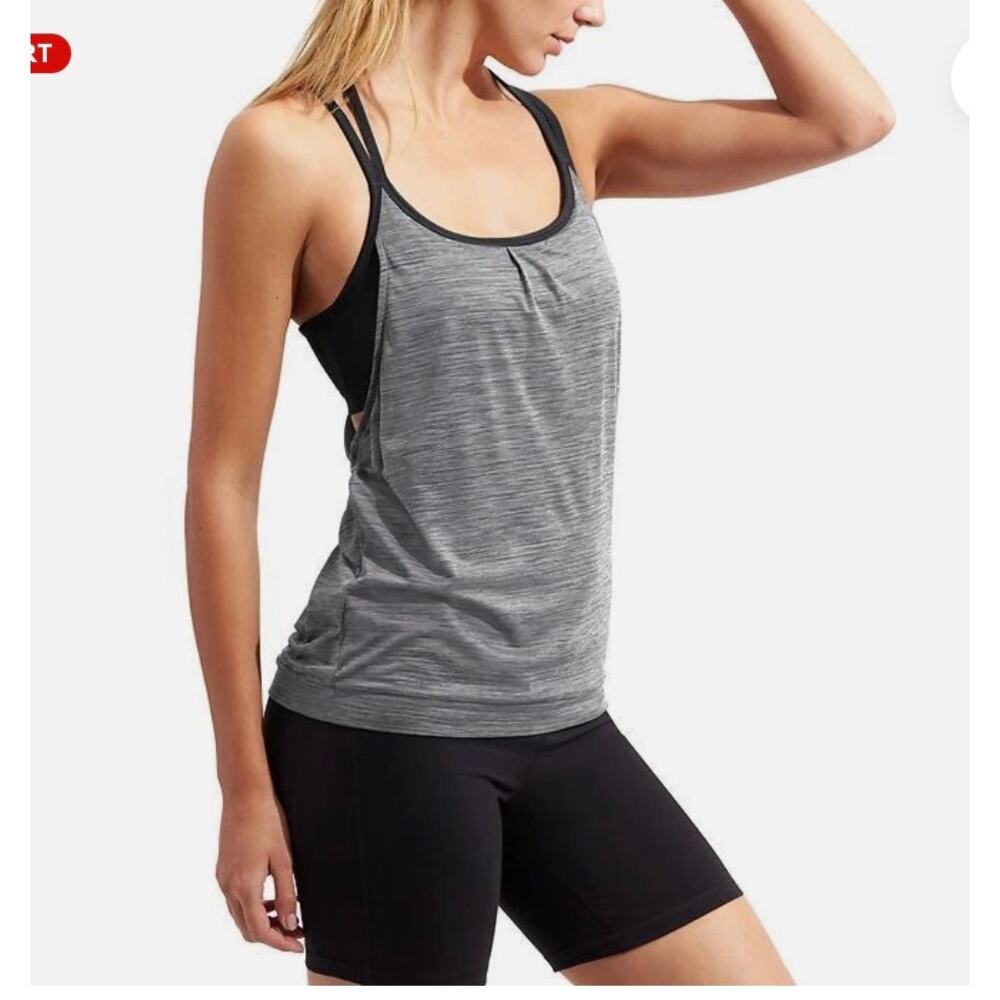 Athleta Essence CYA Support Wishbone Built In Bra Women's Small